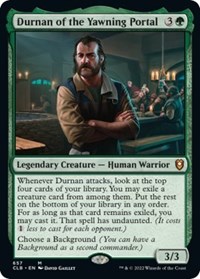 Durnan of the Yawning Portal, Commander Legends: Battle for Baldur's Gate