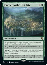 Journey to the Lost City, Commander Legends: Battle for Baldur's Gate