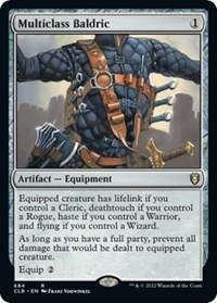 Multiclass Baldric, Commander Legends: Battle for Baldur's Gate