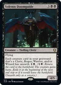 Solemn Doomguide, Commander Legends: Battle for Baldur's Gate