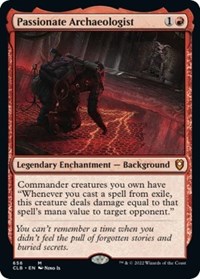 Passionate Archaeologist, Commander Legends: Battle for Baldur's Gate