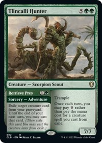 Tlincalli Hunter, Commander Legends: Battle for Baldur's Gate