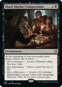 Black Market Connections, Commander Legends: Battle for Baldur's Gate