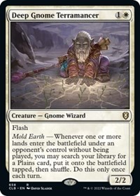 Deep Gnome Terramancer, Commander Legends: Battle for Baldur's Gate