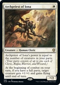 Archpriest of Iona, Commander Legends: Battle for Baldur's Gate