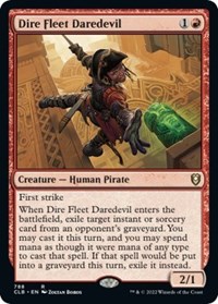 Dire Fleet Daredevil, Commander Legends: Battle for Baldur's Gate
