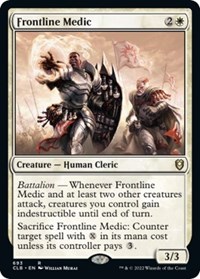 Frontline Medic, Commander Legends: Battle for Baldur's Gate