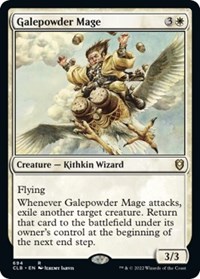 Galepowder Mage, Commander Legends: Battle for Baldur's Gate