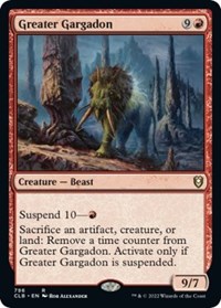 Greater Gargadon, Commander Legends: Battle for Baldur's Gate