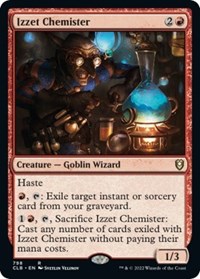 Izzet Chemister, Commander Legends: Battle for Baldur's Gate