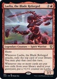 Laelia, the Blade Reforged, Commander Legends: Battle for Baldur's Gate
