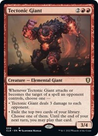 Tectonic Giant, Commander Legends: Battle for Baldur's Gate