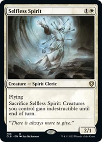 Selfless Spirit, Commander Legends: Battle for Baldur's Gate
