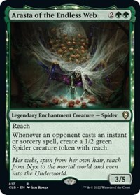 Arasta of the Endless Web, Commander Legends: Battle for Baldur's Gate