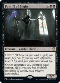 Pontiff of Blight, Commander Legends: Battle for Baldur's Gate