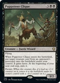 Puppeteer Clique, Commander Legends: Battle for Baldur's Gate
