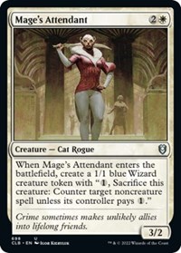 Mage's Attendant, Commander Legends: Battle for Baldur's Gate