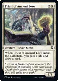 Priest of Ancient Lore, Commander Legends: Battle for Baldur's Gate