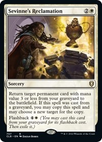 Sevinne's Reclamation, Commander Legends: Battle for Baldur's Gate