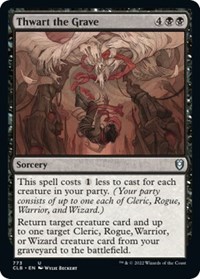 Thwart the Grave, Commander Legends: Battle for Baldur's Gate