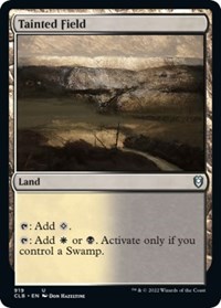 Tainted Field, Commander Legends: Battle for Baldur's Gate