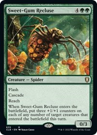 Sweet-Gum Recluse, Commander Legends: Battle for Baldur's Gate