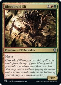 Bloodbraid Elf, Commander Legends: Battle for Baldur's Gate