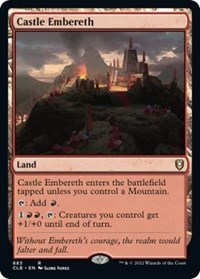 Castle Embereth, Commander Legends: Battle for Baldur's Gate