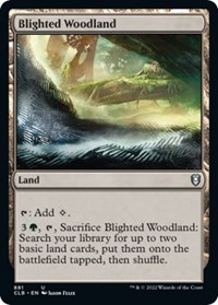 Blighted Woodland, Commander Legends: Battle for Baldur's Gate