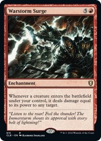 Warstorm Surge, Commander Legends: Battle for Baldur's Gate