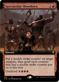 Spectacular Showdown (Extended Art), Commander Legends: Battle for Baldur's Gate