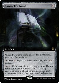 Sarevok's Tome (Extended Art), Commander Legends: Battle for Baldur's Gate