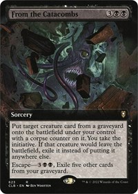 From the Catacombs (Extended Art), Commander Legends: Battle for Baldur's Gate