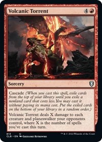 Volcanic Torrent, Commander Legends: Battle for Baldur's Gate