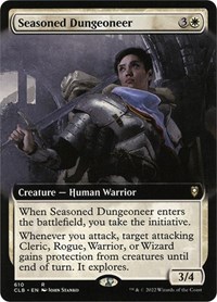 Seasoned Dungeoneer (Extended Art), Commander Legends: Battle for Baldur's Gate