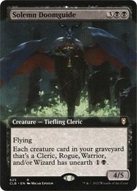 Solemn Doomguide (Extended Art), Commander Legends: Battle for Baldur's Gate