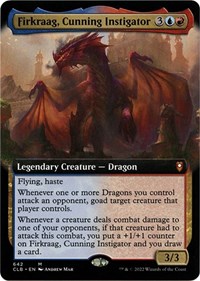 Firkraag, Cunning Instigator (Extended Art), Commander Legends: Battle for Baldur's Gate