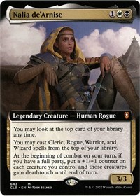 Nalia de'Arnise (Extended Art), Commander Legends: Battle for Baldur's Gate