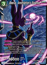 Beerus, Annihilation's Essence (Tournament Pack Vol. 8) (Winner)
