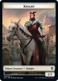 Knight Token, Commander Legends: Battle for Baldur's Gate