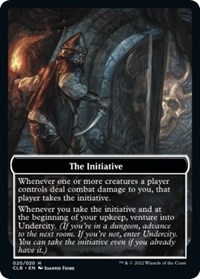 The Initiative // Undercity Double-Sided Token, Commander Legends: Battle for Baldur's Gate
