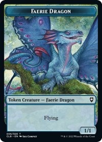 Faerie Dragon Token, Commander Legends: Battle for Baldur's Gate