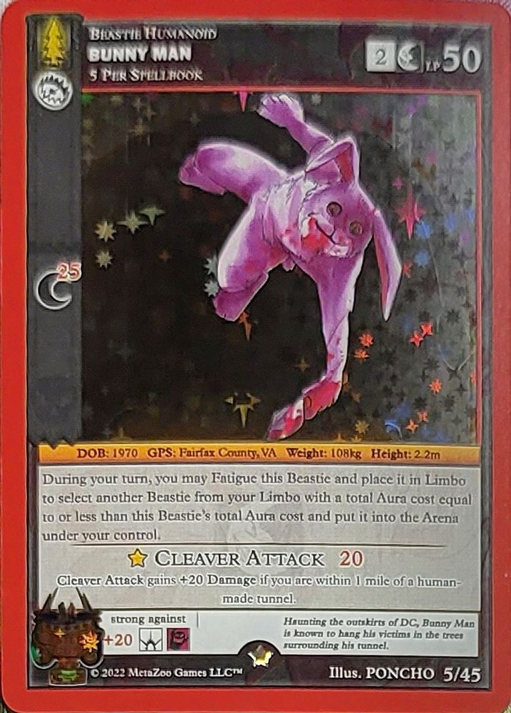Bunny Man, Standard, front