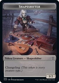 Shapeshifter (024) // Shapeshifter (028) Double-Sided Token, Commander Legends: Battle for Baldur's Gate