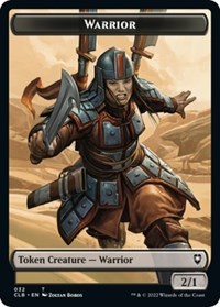 Warrior // Inkling Double-Sided Token, Commander Legends: Battle for Baldur's Gate