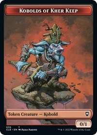 Kobolds of Kher Keep // Treasure Double-Sided Token, Commander Legends: Battle for Baldur's Gate