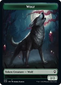 Wolf // Insect Double-Sided Token, Commander Legends: Battle for Baldur's Gate