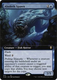 Aboleth Spawn (Extended Art), Commander Legends: Battle for Baldur's Gate