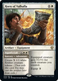 Horn of Valhalla, Prerelease Cards