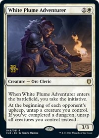 White Plume Adventurer, Prerelease Cards